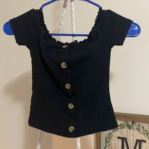 Cute if  do the shoulder black top